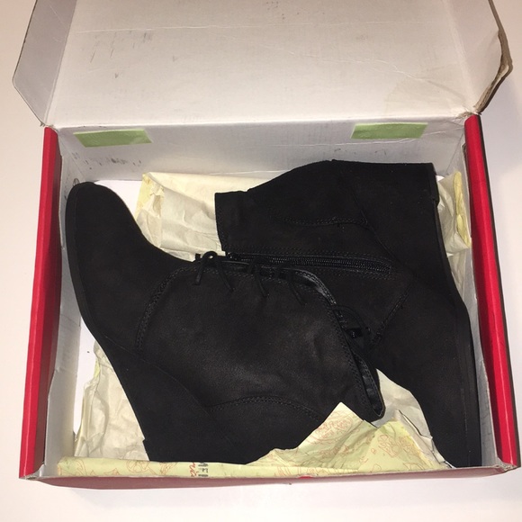 American Rag Baylie Lace-Up Wedge Booties - Picture 5 of 5